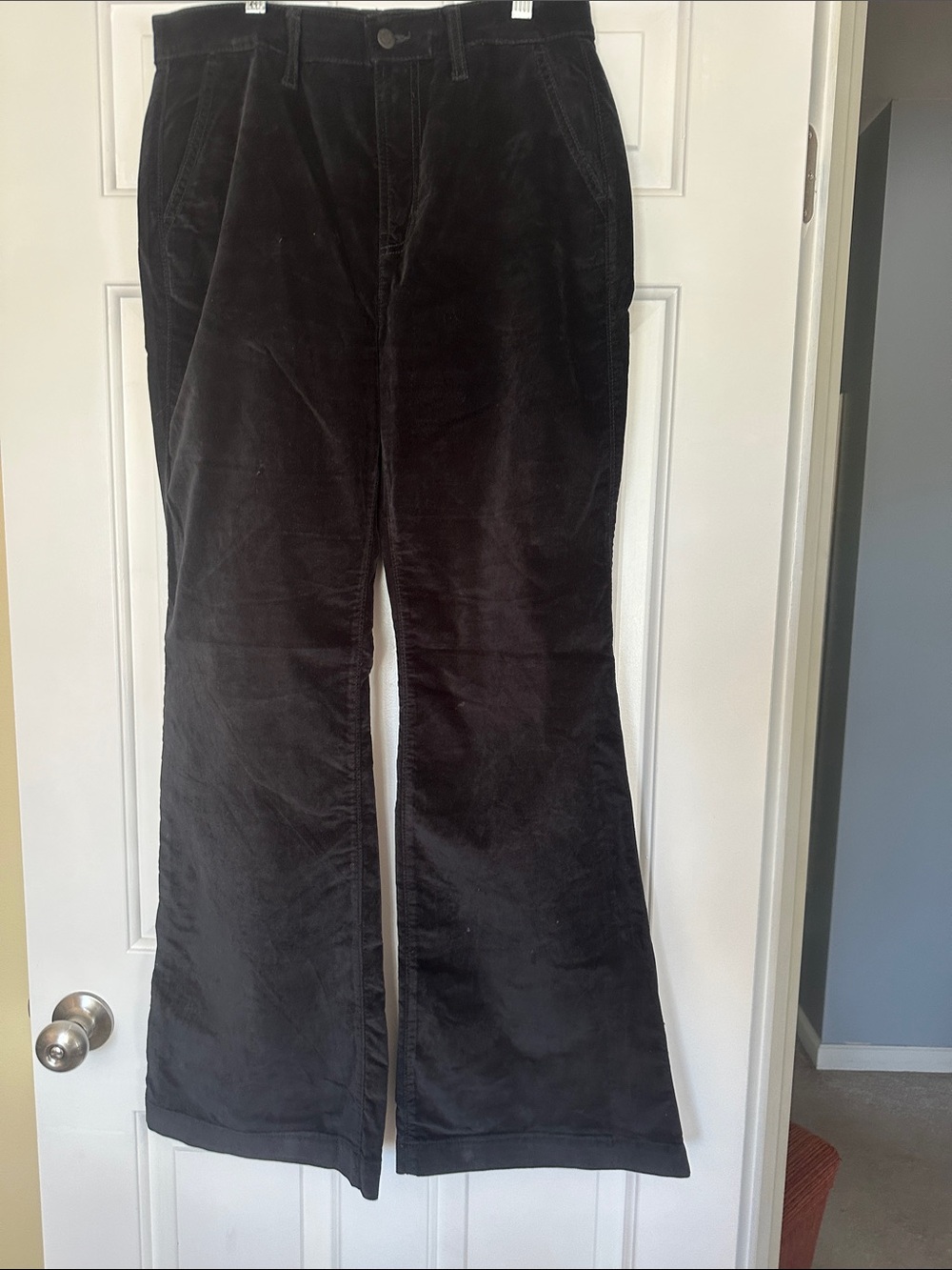 Old Navy Soft Velvet Flared Pants